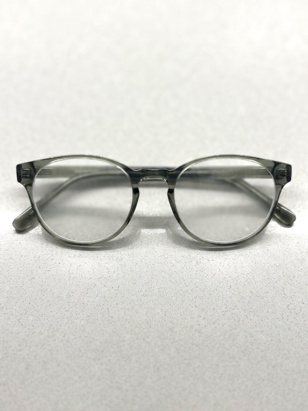 Warby Parker Whalen Seaweed Crystal Eyeglasses Green 47-17-130 Extra Narrow